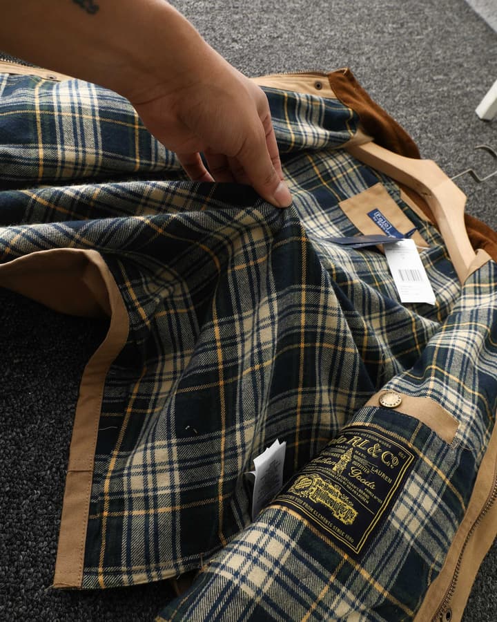 Ralph Lauren Barn Style Workwear Jacket in Green