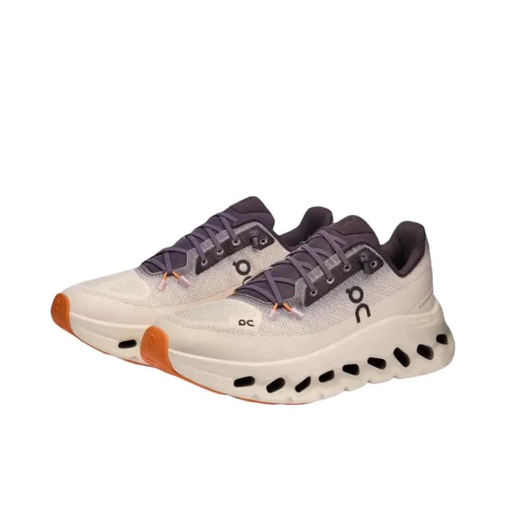 On Cloudtilt Running Shoes in Light Cream Black
