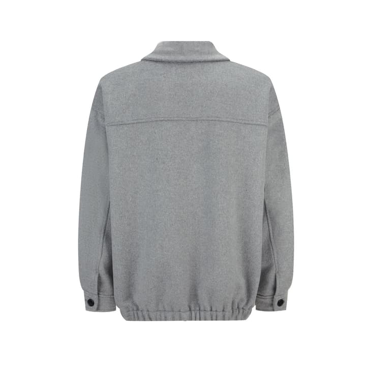 Miu Miu Logo Embroidered Cashmere Zip Jacket
