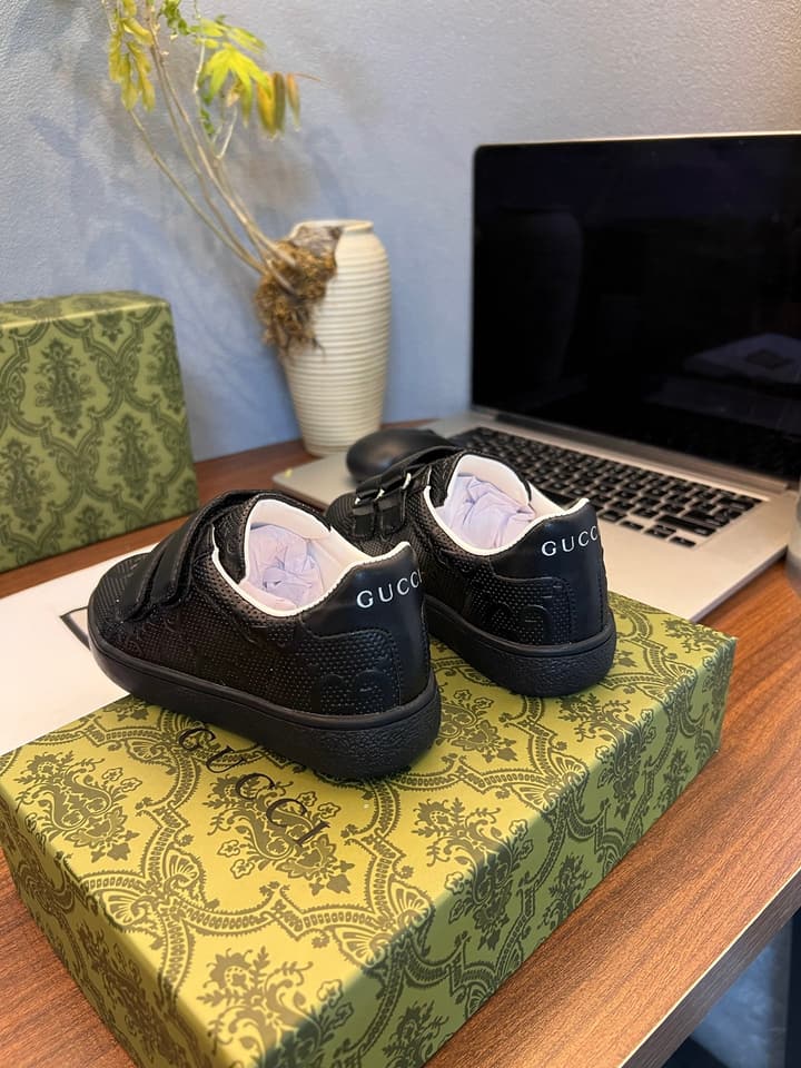 Gucci Kids Sheepskin-Lined Sneakers – Kids Collection