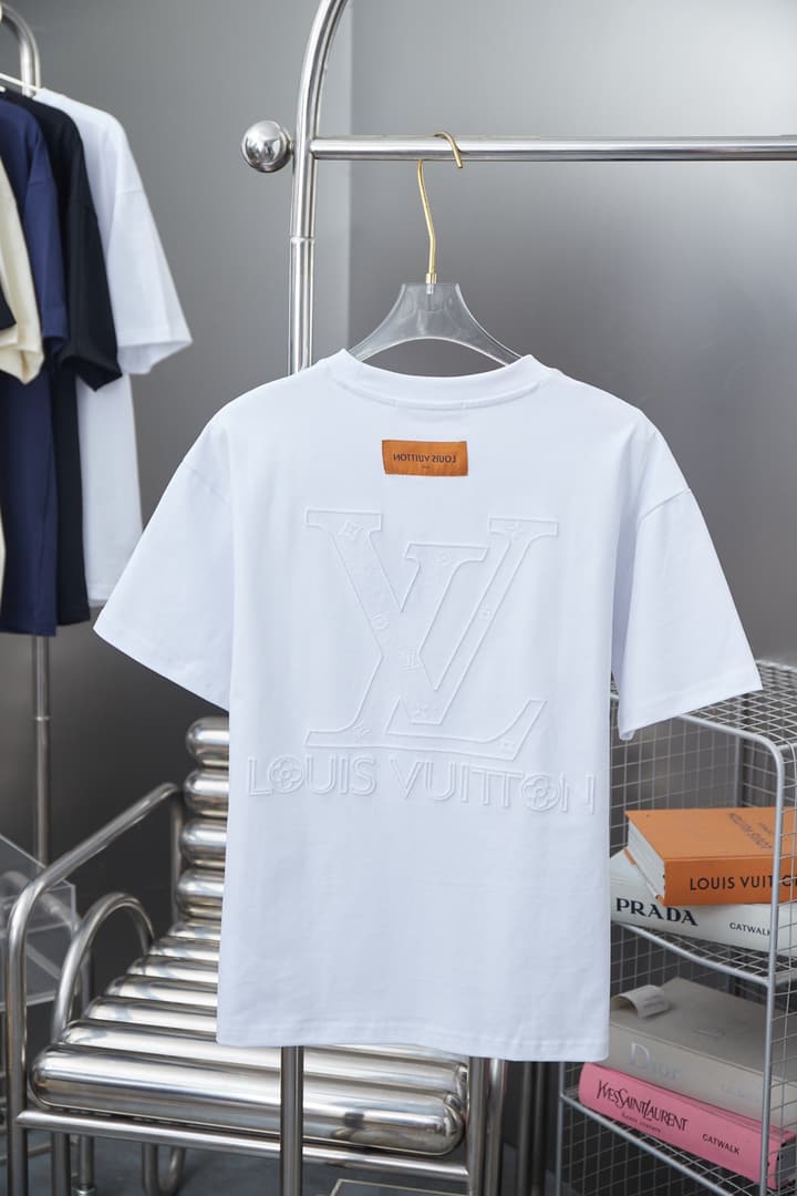 Louis Vuitton Toothbrush Embroidery Logo T-Shirt – 26SS Early Spring Collection in Black