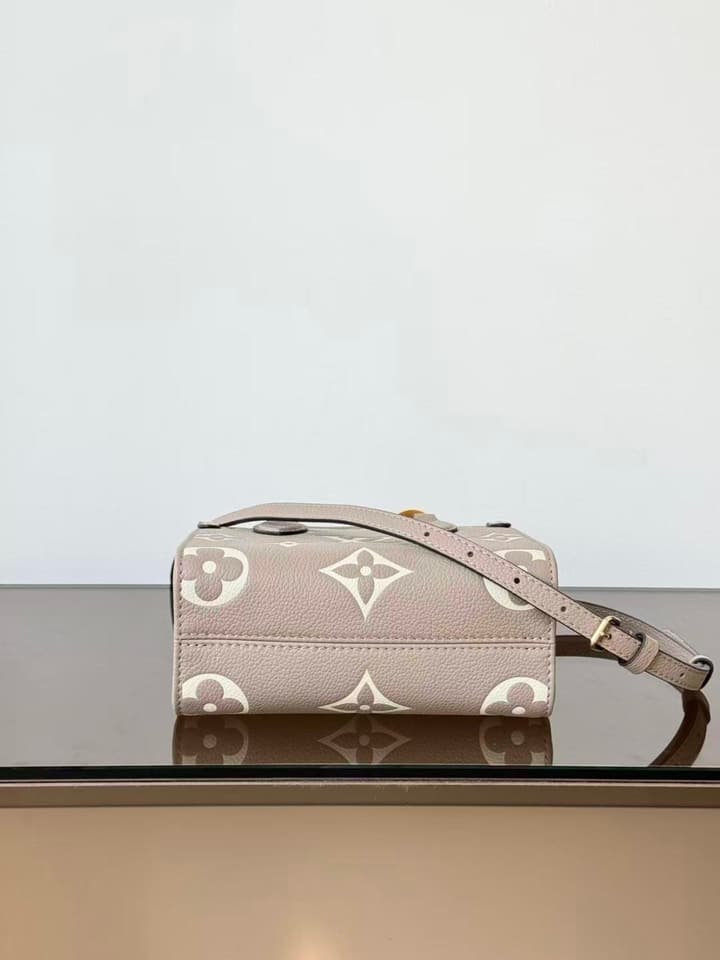 Louis Vuitton OnTheGo BB Handbag in Elephant Gray Monogram