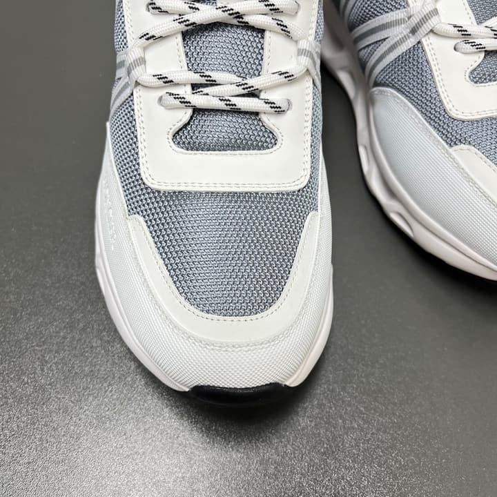 Moncler Men's Casual Sports Sneakers in Black