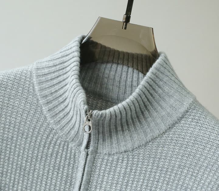 Loro Piana Premium Wool Sweater – 2025FW in Dark Navy Blue