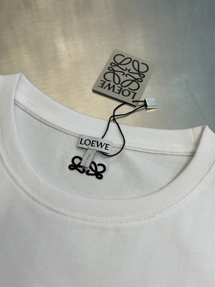 Loewe Anniversary Monster Crewneck T-Shirt in Black