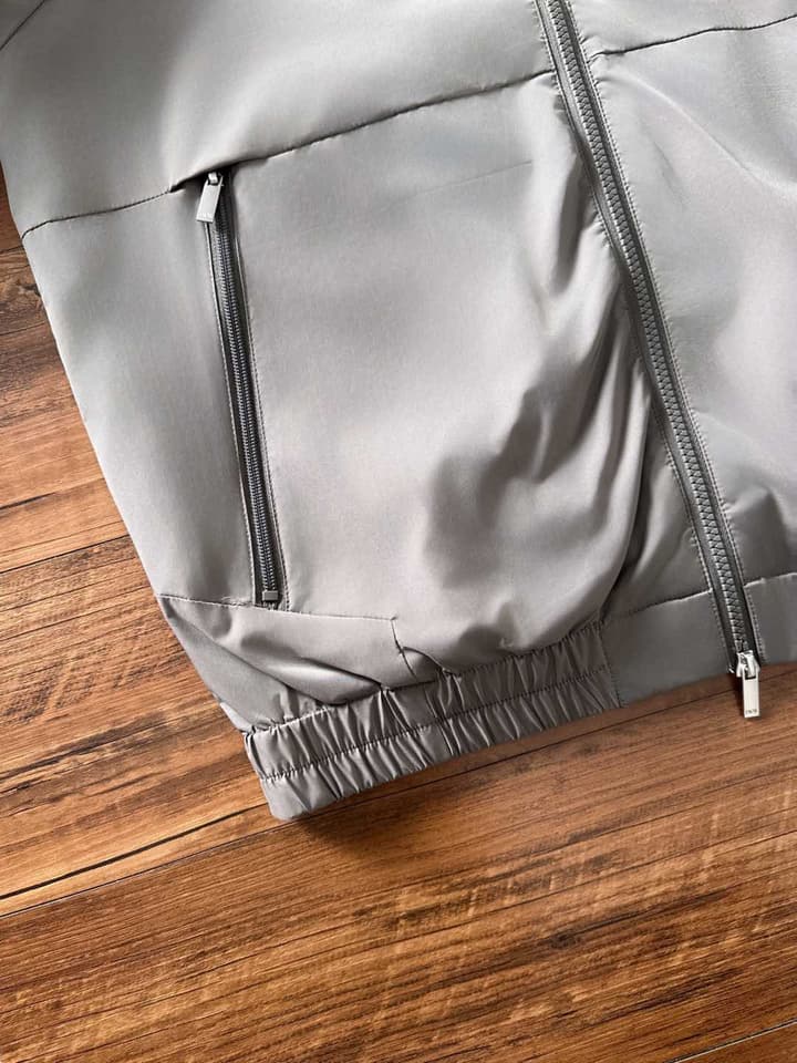 Dior High-End Woven Trench Coat – 2025FW in Black Windbreaker