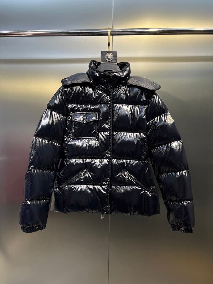 Moncler GLAREIN Hooded Down Jacket – 2025FW in Black