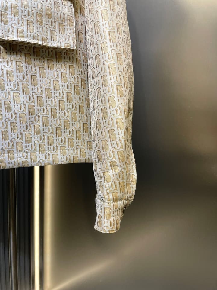 Dior Monogram Jacquard Hooded Jacket – 25FW in Dior Oblique Pattern