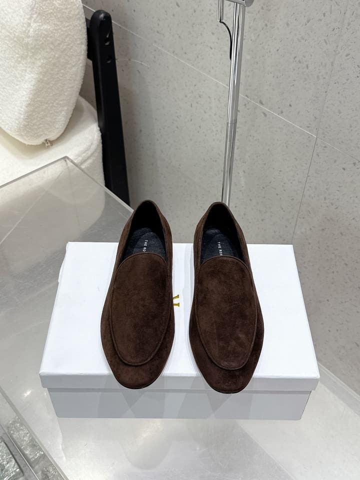 The Row Tassel Loafers in Black