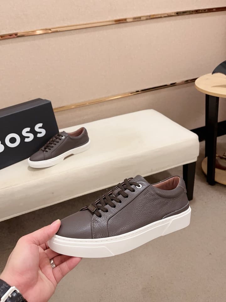 Boss Latest Casual Men's Sneakers in All White