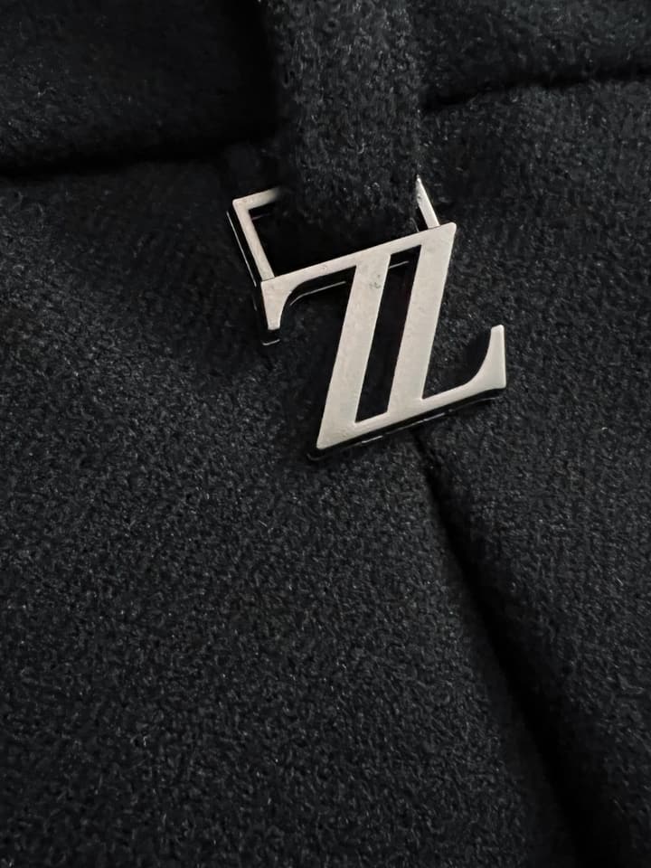 Zegna 2025 Cashmere Blend Casual Trousers in Classic Black