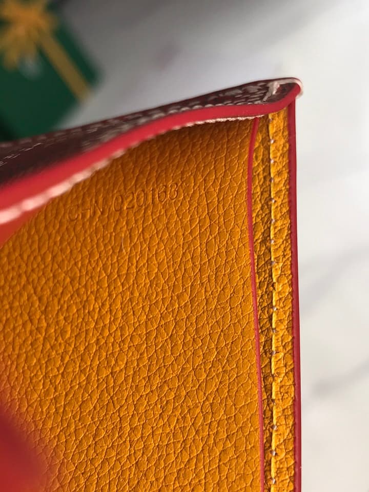 Goyard Wallet in Blue