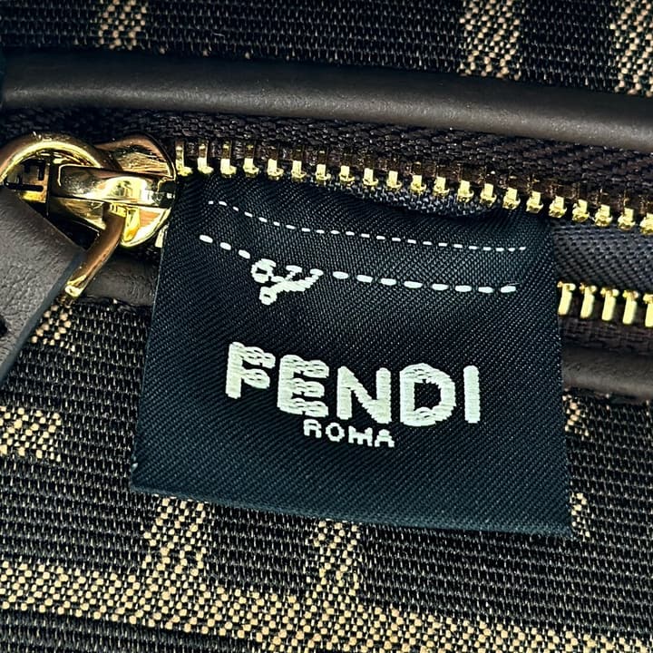 Fendi Peekaboo Classic Satchel in Dark Chocolate Leather