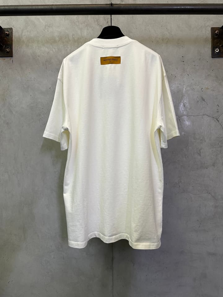 Louis Vuitton Pearl Logo Crewneck T-Shirt – 25SS in Black
