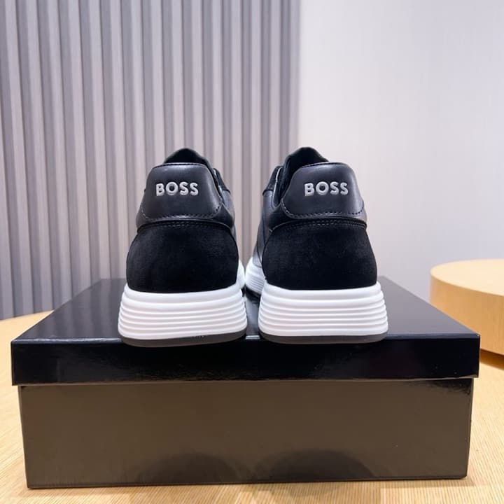 Boss Classic Leather Driving Shoes