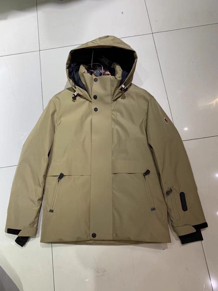 Moncler Classic Luxury Puffer Jacket – Autumn/Winter Collection in Dark Grey