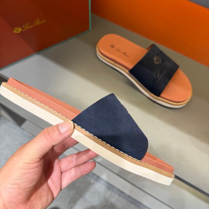 Loro Piana Summer Walk Crisscross Mules