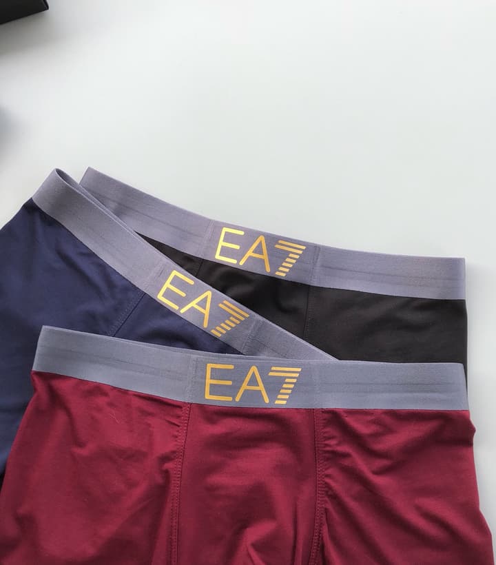 Armani EA7 Classic Seamless Men's Underwear – 3-Pack