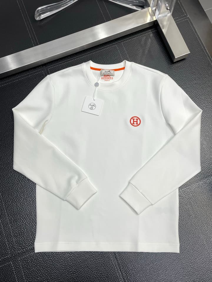 Hermès Men's Casual Sweatshirt in Black Sweatshirt