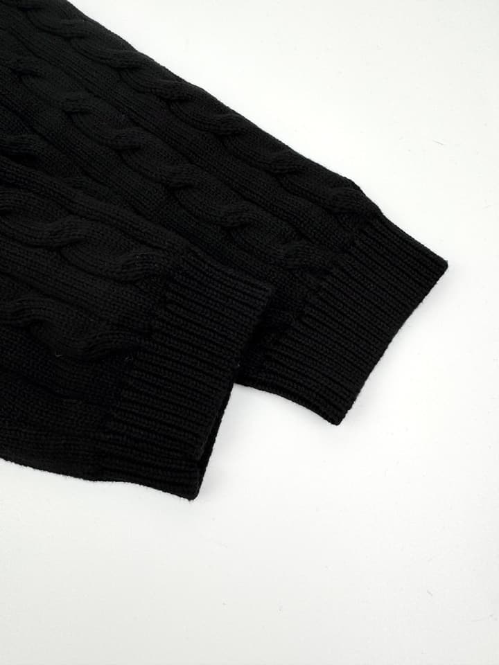 Loewe Anagram Embroidered Cotton Cardigan in Black Cardigan With Gold Anagram