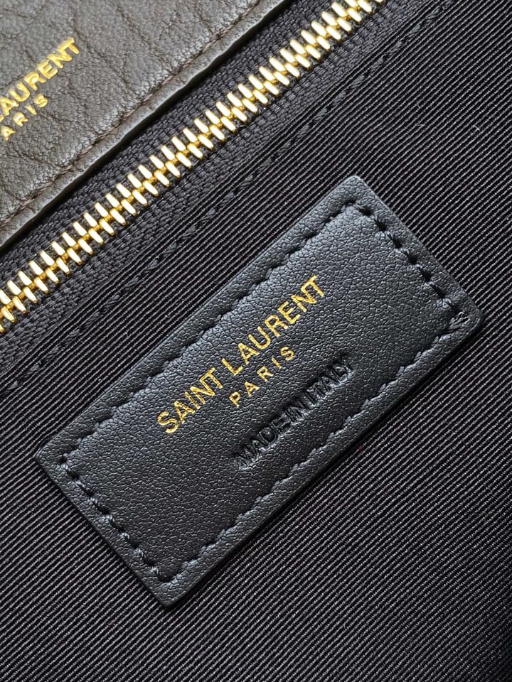 Saint Laurent Niki Medium Flap Bag in Cream Leather