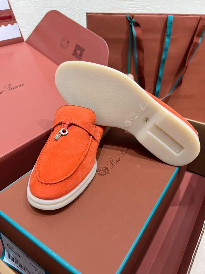 Loro Piana My Charms Suede Loafers