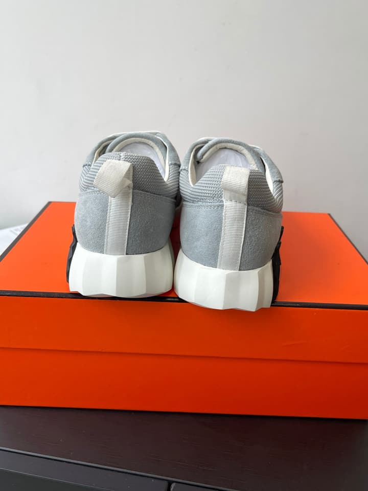 Hermès Classic Couple's Casual Sneakers in Black