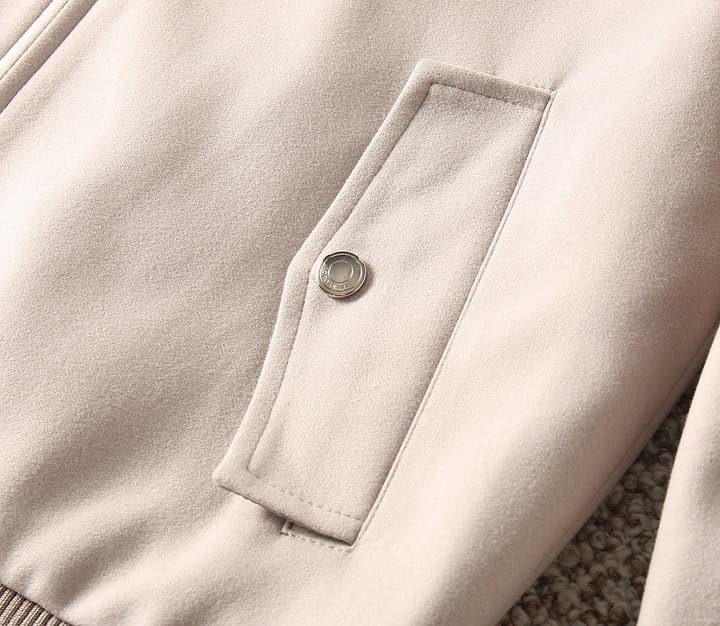 Loro Piana Men's Functional Pilot Bomber Jacket – 2025FW in Beige