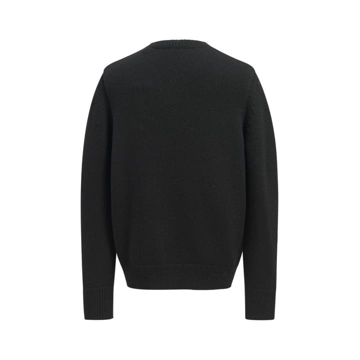 Burberry Equestrian Knight Logo Cashmere Blend Knit Sweater – 25SS in Black