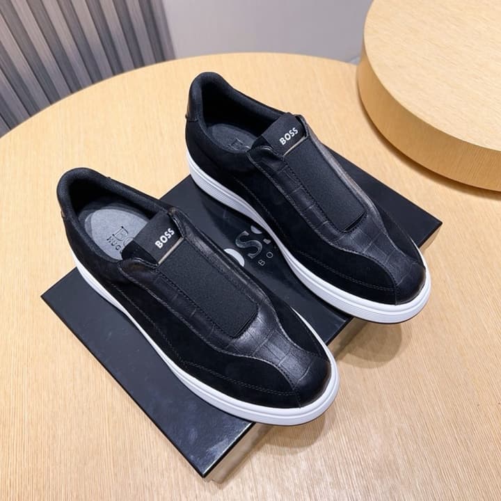 Boss Classic Leather Driving Shoes
