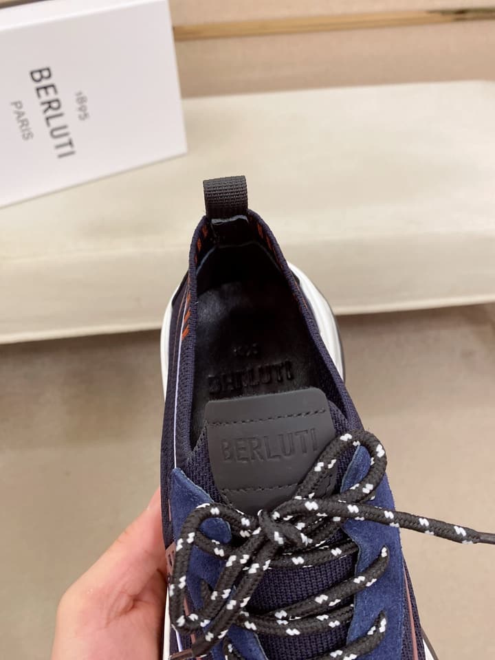 Berluti Men's High-End Loafers in Dark Grey