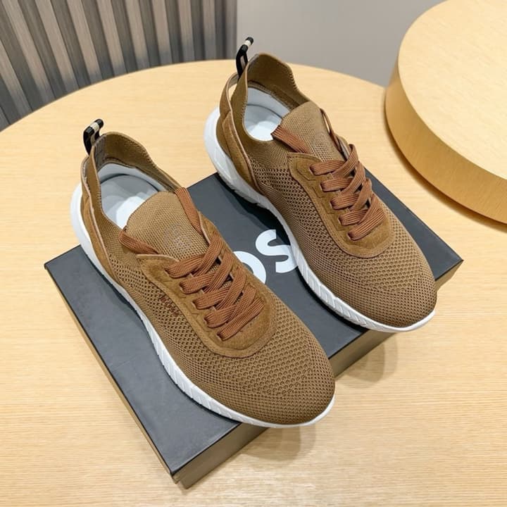 Boss Layered Design Sport Sneakers