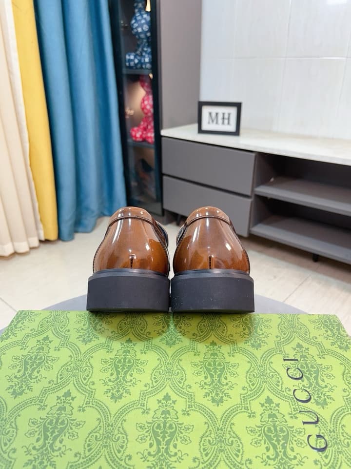 Gucci Men's Formal Leather Shoes – New Collection
