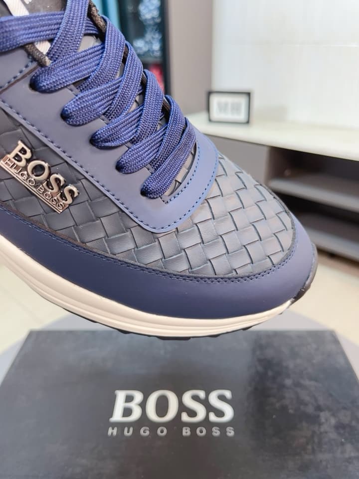 Boss Classic Suede and Waterproof Casual Sneakers