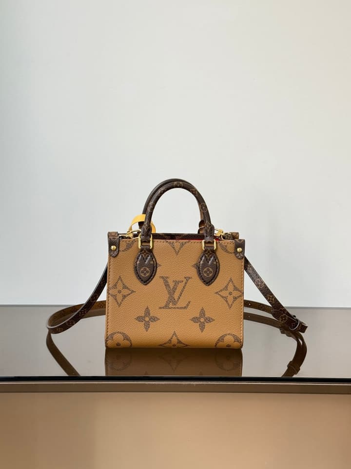 Louis Vuitton OnTheGo BB Monogram Handbag in Monogram Canvas Two-tone