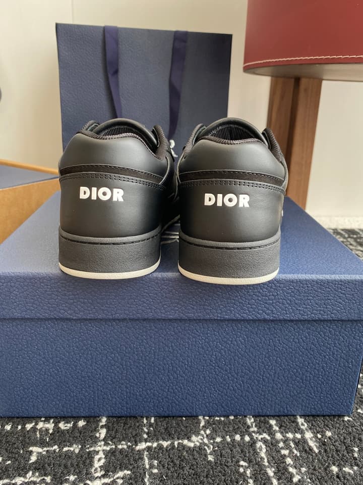 Dior B27 High-Top Sneakers – 25 Collection in Black