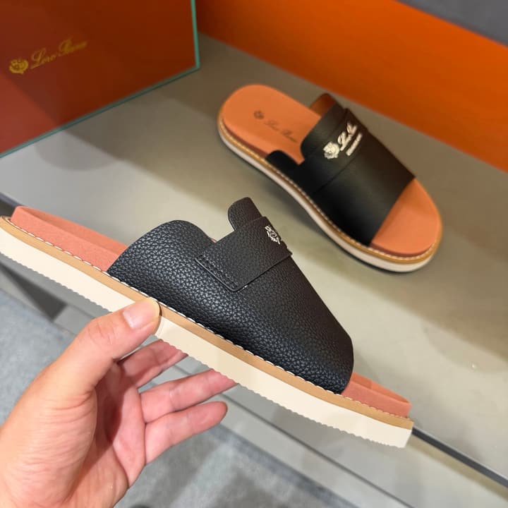 Loro Piana Summer Walk Crisscross Mules