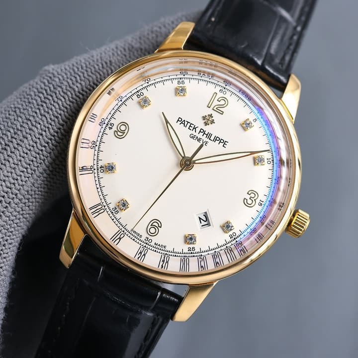 Patek Philippe Automatic Watch – 2022 Collection in Gold