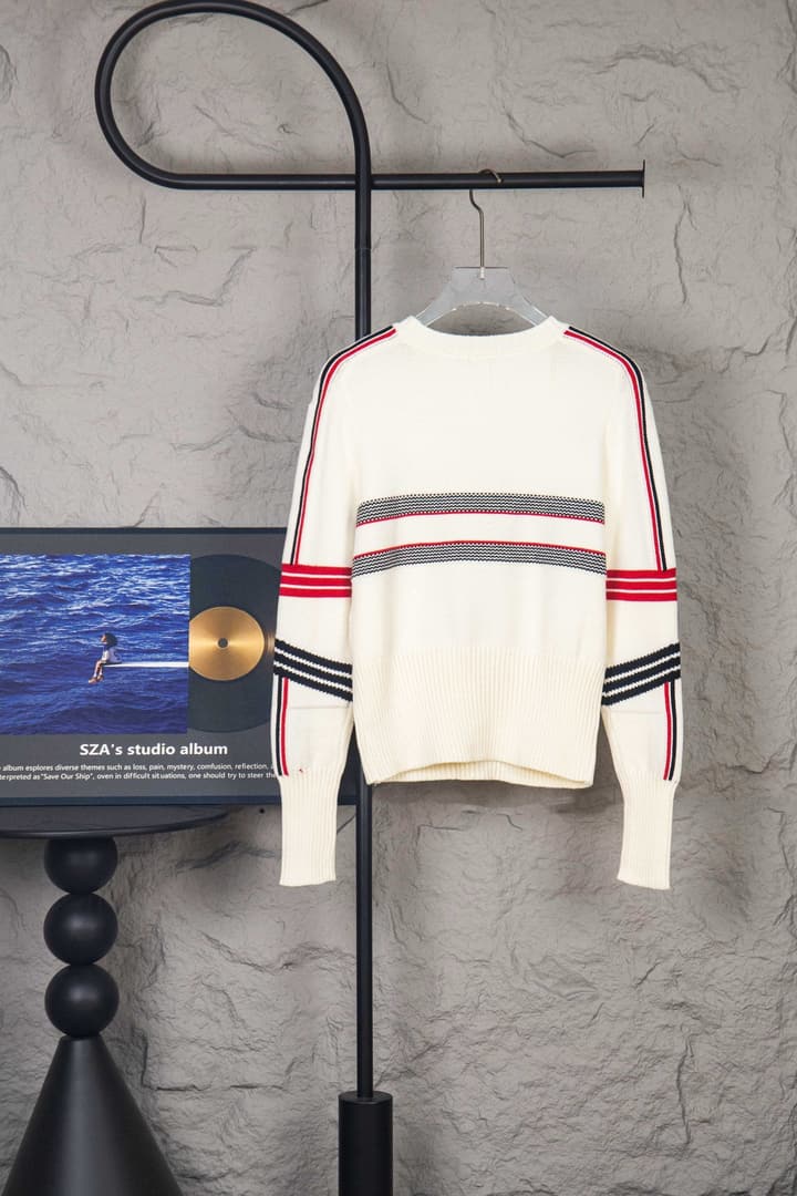 Dior Peter Doig Ski Series Sailor Knit Sweater – 23FW in Grey