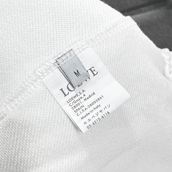 Loewe Classic Element Print Shorts – Spring/Summer Collection in Black With Blue Text
