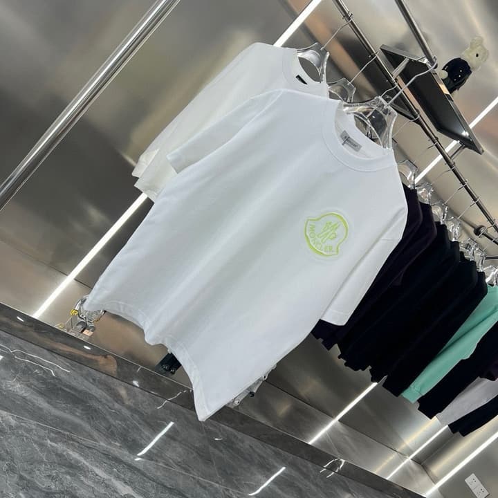 Moncler Patch Embroidery Casual T-Shirt – 2026SS in Black