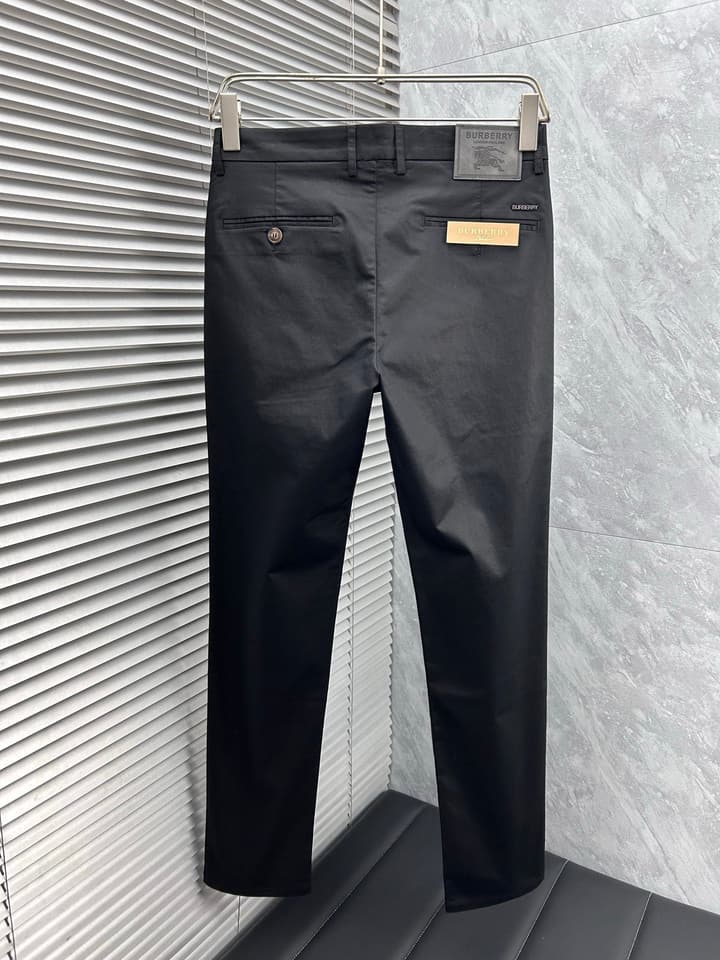 Burberry Tailored Casual Trousers – 2025SS in Camel Brown
