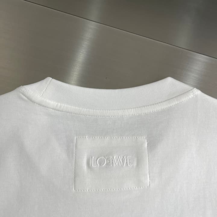 Loewe Contrast Logo T-Shirt – Spring/Summer Collection – 2026SS in Classic Black