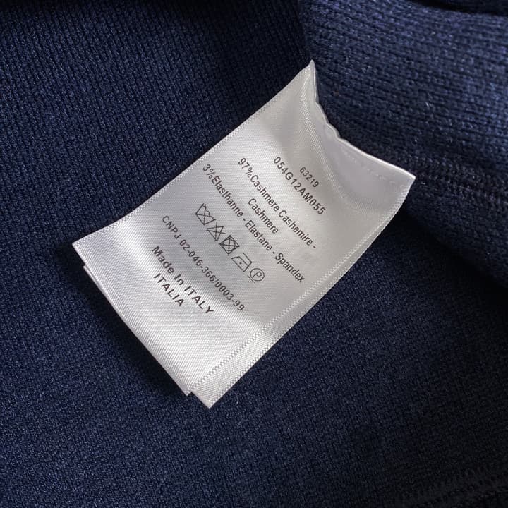 Hermès Classic Jacquard Cashmere Hooded Cardigan in Dark Jacquard Pattern