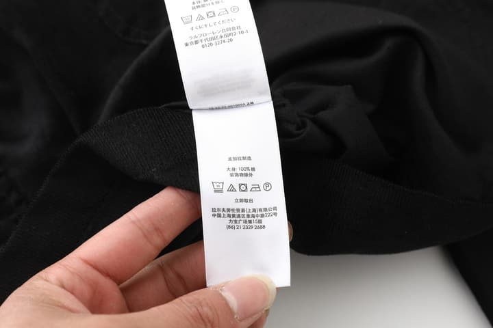 Ralph Lauren Corduroy Frog Button Cardigan – 25SS in Black