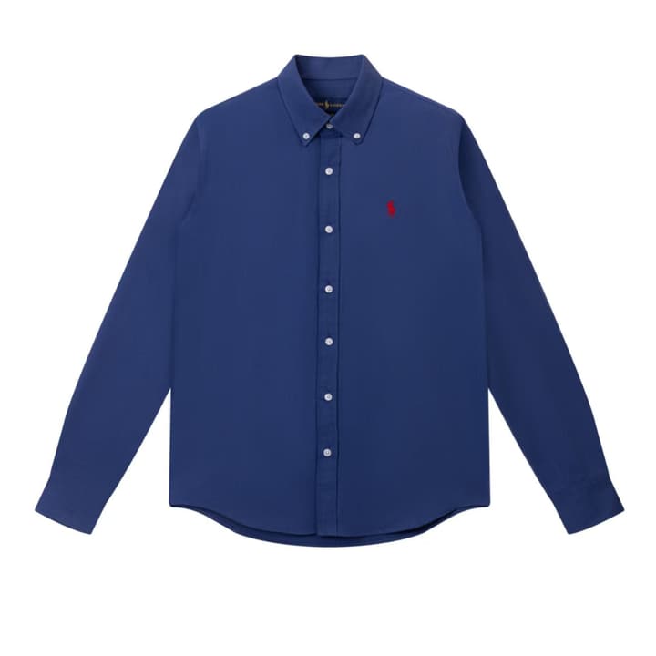 Ralph Lauren Unisex Oxford Long Sleeve Shirt in Black