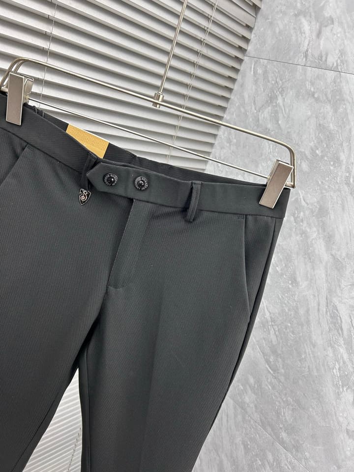 Burberry Tailored Casual Trousers – 2025SS in Camel Brown
