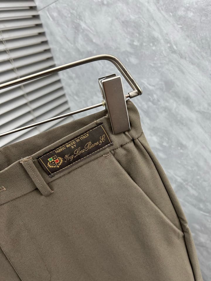 Brunello Cucinelli Tailored Casual Trousers – 2025SS in Black