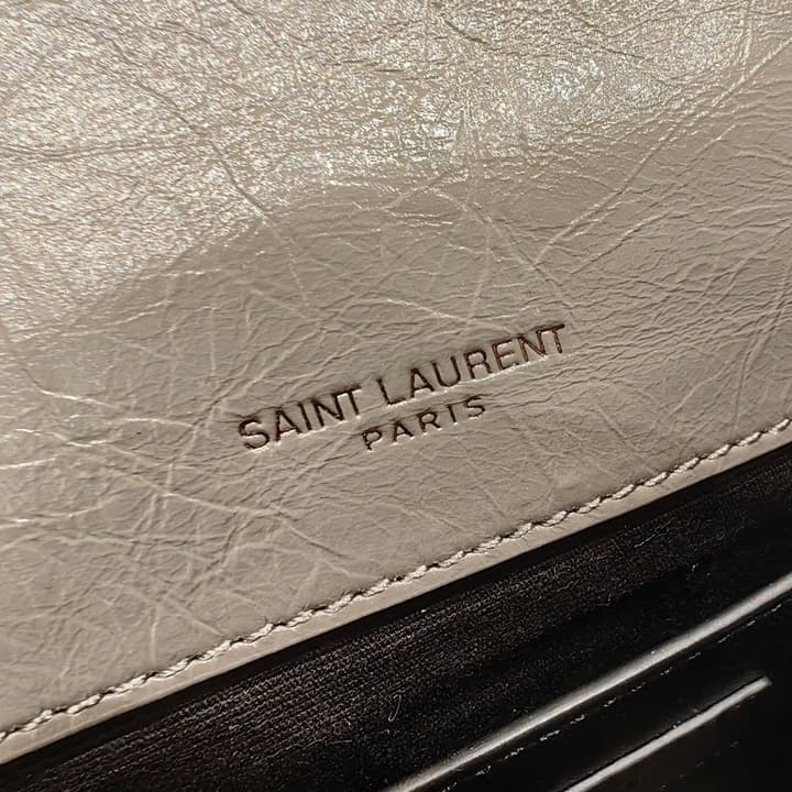 Saint Laurent Niki Baby Shoulder Bag in Apricot
