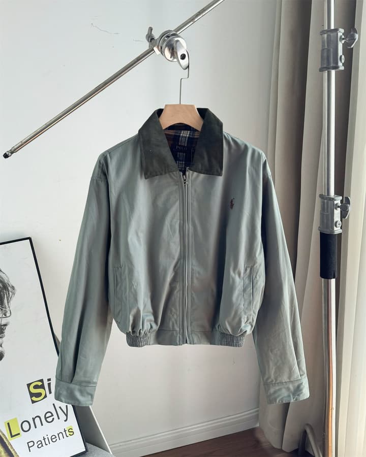 Ralph Lauren Campus Collared Jacket in Blue
